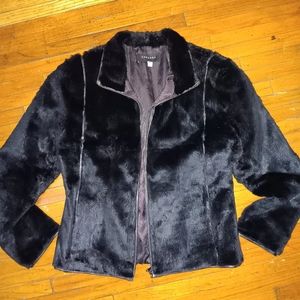 Caruana rabbit fur jacket